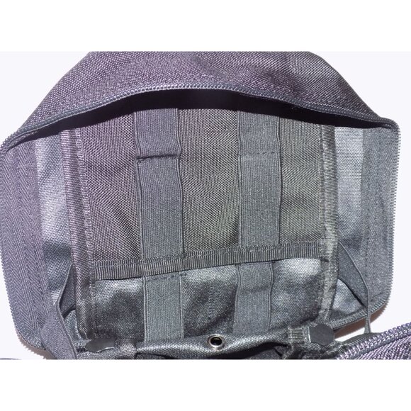 First Aid Pouch Empty Small, Tactical Molle EMT Pouch Compact (Black) - Picture 5 of 8